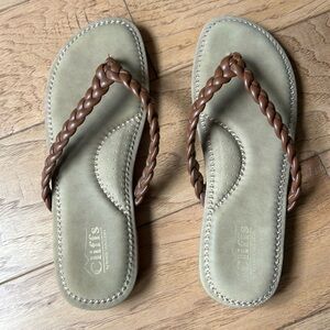 Tan Flip Flop Sandal